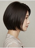 【50代・60代奈良】まとまり艶ショートボブ/髪質改善／うるは