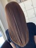 【クセ/うねり/ダメージ毛に】高級うる艶ストレート＋カット ￥19800→￥17820