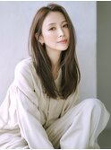 ☆ホワイトグレージュミニウルフデジタルパーマチェリーブラウン