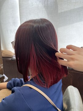 ヘア フィックス リュウ リゾート(hair fix RYU Resort) インナーの色が落ちてきたら全体カラーで楽しみましょう♪