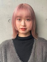 ピンクベージュ/ミルクティーピンク/ハイトーン/ケアブリーチ