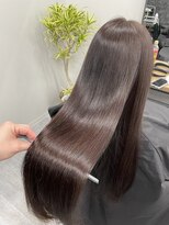 ミリ 奈良店(mm)&nbsp;マロンベージュ/グレージュ/レイヤーカット/近鉄奈良