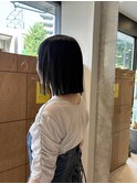 結べるストレートボブ