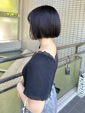 ロジェ(loje) 20代30代40代 ダークパープル/暗めカラー/タッセルボブ