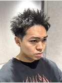 ザクザクスパイキーショートザクザクアップバングショート