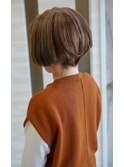 白髪ボカシハイライト ミルクティブラウン