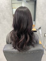 クラン 岡本(Chlan)&nbsp;艶感ダークバイオレット×大人ロング