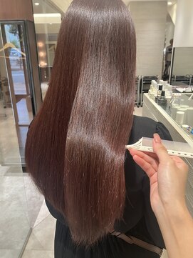 ネストバイコード(NEST by chord) 【NEST saki】髪質改善×ボルドーブラウン