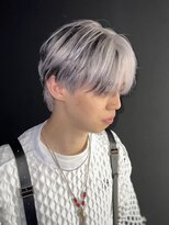 エゴ 池袋(EGO) シルバーカラー ブルーシルバー デザインカラー メンズ