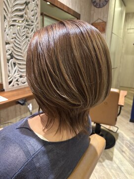 プレル バイ リシル(Pre'l by Reshil) 白髪ぼかし髪質改善