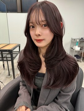 リンドトウキョウ(LINDO TOKYO) 大阪/心斎橋/ラベンダーグレージュ/透明感カラー