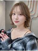 ☆オリーブグレー/ショートボブ/ココアベージュ/小顔/錦糸町14