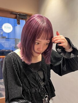 ニコ(NICO) ピンクラベンダー12.18小顔