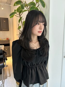 ヨロ 小岩(YOLO) ハイライトレイヤーカットダブルカラーイルミナカラー縮毛矯正