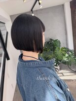 エムドットヘアーサロン(M. hair salon)&nbsp;【栗本浩司】大人の前下がりボブ