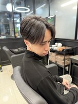 メンズラピス 栄店(Men's Lapis) メンズセンターパート韓国風ナチュラルヘアスタイル