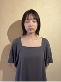 【ふんわり軽い】レイヤーボブ×小顔シルエット