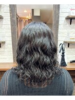 ゴエン(goen hair lounge)&nbsp;ちょっと強めのミディアムパーマ