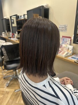 アルター(aL ter) ハッシュカット/グレージュ/デザインカラー/鎌取店/市川いづみ