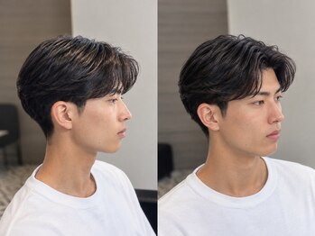 Barber　Miyamoto【バーバー　ミヤモト】の写真/パーマや縮毛矯正など薬剤施術で髪質のお悩みを解決し理想のメンズカジュアルを叶える