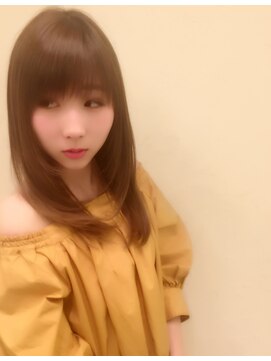 イームズ(EAMES) 透明感カラーでうるつやストレート