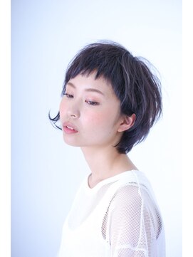 ギグス 星ヶ丘(gigs) エナメルブルーショート