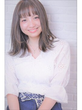 ネウィサリュー 立川(newi saLyu) TOP☆彡◆切りっぱなしロブ◆