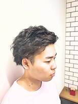 バーバーショップ テト キタヤマ(barber shop tete kitayama)&nbsp;ツーブロック★ピンパーマ