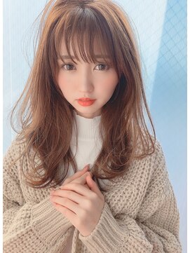 アリスバイアフロート 自由が丘(ALICe by AFLOAT) 柔らかヘアのロング（毛先パーマことりベージュ黒髪）