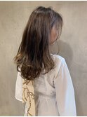 ☆シースルーバング×透明感グレージュ☆