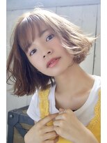 クレドガーデン 吉祥寺店(CRED GARDEN)&nbsp;シースルーバングが可愛い/マロンベージュ/エアリーボブ吉祥寺