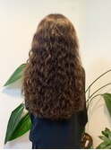 スパイラルロングパーマ