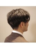 くせ毛を活かした2WAYマッシュ