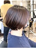 丸みショートボブ