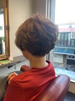 ヘアーアンドメイクアップ ケー インターナショナル 神楽坂(Ke' International) マダムショート　パーマヘア　ショートヘア