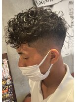 エルエー バーバーショップ 草津店(L.A BARBERSHOP) 店長【橋本】スキンフェード/カーリーパーマ