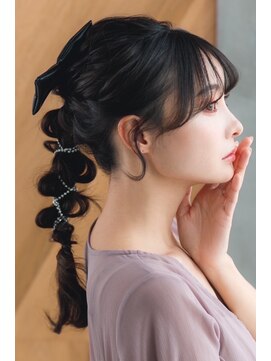 ヘアメイクサロン シャルメ(Hair Make Salon CHARMER) 卒業式にもオススメ！リボンとロープの可愛いアレンジ♪