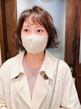 ラレイ(Lalei) 【ささき】ボブ×ゆるスパイラルパーマ/ボブパーマ