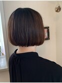 ぱっつんボブ