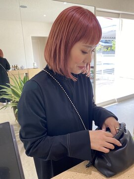 キュー(que) ピンクボブ