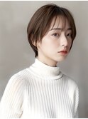 大人可愛い/マニッシュショート/丸みショート