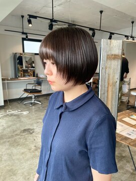 ザ オーダー(THE ORDER) アッシュカラー/大人ボブ/黒髪スタイル/ツヤ髪スタイル/ツヤ髪