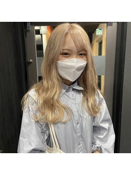 ボアップ(boappu) #プルシール#エクステ#ブロンドカラー