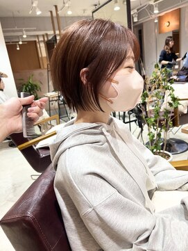 ラミエ バイ メルト 吉祥寺(lamie by melt) *滝田*大人かわいい小顔ショートカットボブ似合わせレイヤー人気