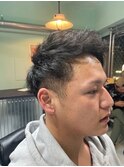 癖毛を生かしたスタイル