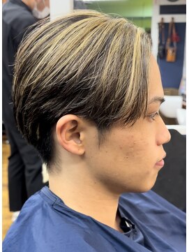 カミヤーズトウキョウ 五反田店 センターパートメッシュ