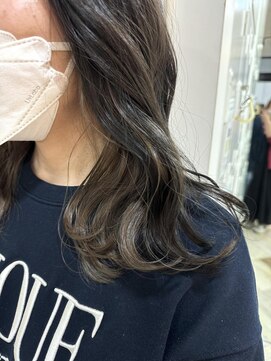 クロップ エス 湘南辻堂(crop es) cropes辻堂 インナーカラー×チャコール