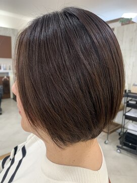 ヘアー グリース(hair GREASE) 襟足スッキリボブ