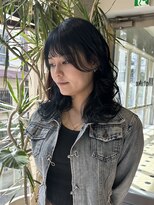 ヲタク(wotaku.) ブルーブラック透明感カラーくすみカラーブリーチなしグレー髪色