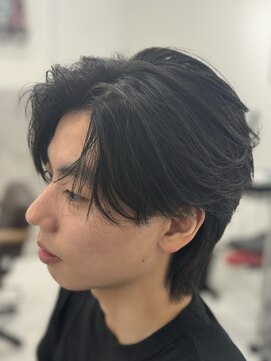 バース 梅田中崎町店(BIRTH) ニュアンスパーマセンターパート韓国ワンカールパーマメンズ